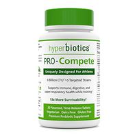 Hyperbiotics PRO-Compete Probiotics: Uniquely Designed for Athletes (30ct) Support Digestion and Performance—Workout Supplement to Support Energy & Endurance