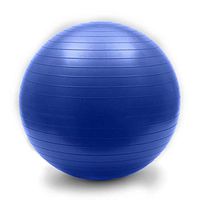 ZENWENProfessional Exercise 2,000 lbs Stability Ball Balance Exercise Yoga Ball Balance 2,000 lbs Stability Ball Fitness Exercise,Navy blue-25cm