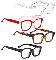 READING GLASSES 4 pack Ladies Oversized Fashionable Design Women Trend Setters Reader Eyeglasses +2.50