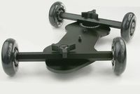 Large Table Flex Dolly Video Stabilization System for DSLR Cameras & Camcorders