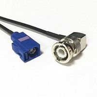 BNC male RA angle to Fakra C female RF cable assembly RG174 20cm wireless wifi Good Quality Fast USA Shipping