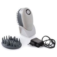 Electric Head Scalp Massager Waterproof Hair Cleaning Shampoo Brush Vibrating Comb for Anti-Loss Hair Care Hair Growth