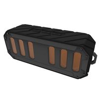 SuperSonic SC-1455IPX Waterproof Portable Bluetooth Speaker: Built-in Microphone with Water and Dirt Protection