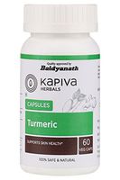 Kapiva Turmeric Supplement 60 Veggie Capsules for Better Digestion and Reducing Inflammation- 500 mg