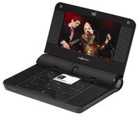 Sonic Impact V-55 Portable Speaker System with LCD Screen and Remote for iPod (Black)