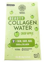 Harmony Proteins Beauty Collagen Powder Drink Mix 1.26 Oz! Infused with Natural Fruit Essence! Non-GMO, Gluten Free, No Sweeteners and No Artificial Colors! Choose Your Flavor! (Crisp Apple)