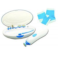 Caldor® Manicure and Pedicure Salon Quality Set Nails Daily Care System with Gel Heel Socks That Smoothens The Heel of Your Feet (2)