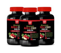 slimming pills for fast weight loss - cholesterol lowering supplement - APPLE CIDER VINEGAR ADVANCED COMPLEX WITH KELP, SPIRULINA, LECITHIN - apple cider vinegar for weight loss - 3 Bottles 270 Capsul