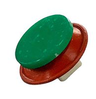 TH CONTACT, 464201, Lens Green Opaque Round 18Mm, Red Rim