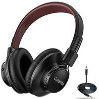 Active Noise Cancelling Headphones, Conambo CQ7 Over Ear Headphones Wired with Hi-Fi Deep Bass, CVC 6.0 Microphone, Soft Protein Ear Pads, Wired Headset for PC/Phones