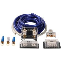 DB Link CK0DZ DB 0-Gauge Competition Series Amplifier Installation Amplifier Installation Kit-Blue