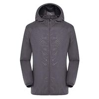 BBT-Shop Men's Women Raincoat Hooded Jacket Sweatshirt Outdoor Waterproof Lightweight Blouse Windbreaker Rain Coat Hooded Winter Rain Top Ultra-Light Zipper Long Sleeve Cycling Bicycle Wind Coat