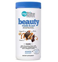 MyBite Vitamins Beauty Inside and Out, Dark Peanut, 60ct