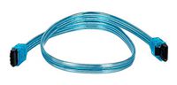 12 Pack, 18 inch SATA 6Gbps Cable w/Locking Latch UV Blue, CNE533148