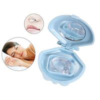 LJQ Anti-Snoring Device, Mini Silicone Snoring Device for Snoring and Anti-Snoring, Sleep (Five Packs)