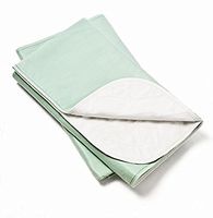 Nobles Reusable/Washable Waterproof Bed Pad for Children or Adults Pack of 3 (54x35, Green)
