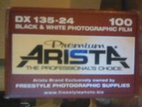 Arista Black & White Photographic Film