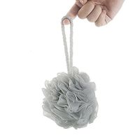 Vitsunhoo Hanging Soft Bath Shower Sponge for Mesh Shower Ball (Grey)