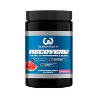 Ultimatum X BCAA Recovery Muscle Performance Powder, Branched Chain Amino Acids, BCAAs, Watermelon, 45 Servings