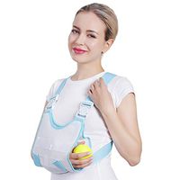 Arm Sling Shoulder Immobilizer Rotator Cuff Support Brace Includes Immobilizer Band for Quick Recovery for Men and Women