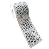 Toilet Paper Towels Sudoku Funny Tissue Log 1-Ply Facial Tissue Tissues per Packs Round Tissue