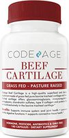 Codeage Type II Tracheal Cartilage Collagen Supplement 1500 mg - 180 Capsules - Undenatured Type II Bovine Collagen Protein sourced from Grass Fed Beef, 180 Count