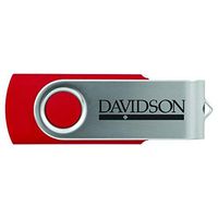LXG, Inc. Davidson College-8GB 2.0 USB Flash Drive-Red
