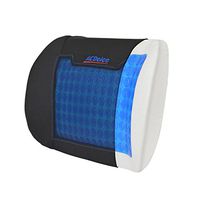 Orthopedic Therapy Cooling Gel Seat Cushions – Premium Memory Foam – Stress Relief for Pain Lumbar Pillow (Gel Lumbar Back)