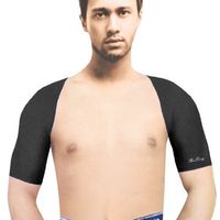 Dimart Sport Black Blue Double Shoulder Elastic Support Brace for Man