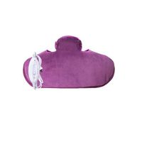Electric Warm Shoulder Heating Brace Support Neck Pad Cervical Physical Therapy Spine for Back Posture Corrector,Purple