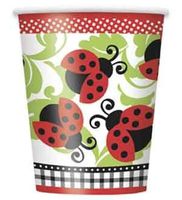Lively Ladybugs 9oz Cup 8ct [Contains 5 Manufacturer Retail Unit(s) Per Amazon Combined Package Sales Unit] - SKU# 44096
