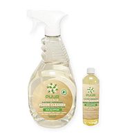 PUUR Home Natural Floor Cleaner Eucalyptus Scent 32 oz Spray with 4 oz Super Concentrate - 160 ozs Total (1.25 gallons) Hard Wood Floors, Tile Floors, Bamboo Floors Plant Based Child Safe pet Safe