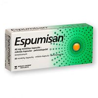 Espumisan 40mg Soft Capsules, N50 - Relief of Gastrointestinal Gas, Flatulence, Feeling Full