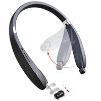 Bluetooth Headphones ,Sywan Upgrade Wireless Neckband bluetooth 4.1 headset with Retractable Earbuds, Foldable Design,Sports Stereo In-ear Earbuds for iPhone and Android