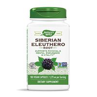 Nature's Way Premium Herbal Siberian Eleuthero, 1,275 mg per serving, 180 Capsules