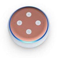 Solid State Peach - Skin Sticker Decal Wrap for Amazon Echo Dot 3rd Gen