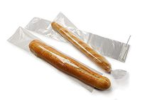 6" x 28" x .8 mil Clear Plastic Polypropylene Wicketed Bags with Microperforations (4 wickets, 250 Bags/Wicket)