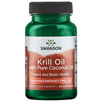 Swanson Rimfrost Krill Oil with Pure Coconut Oil 30 Sgels