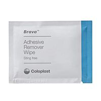 Brava Adhesive Remover Wipes [ADH REMOVER WIPE NO STING] (BX-30) by Coloplast