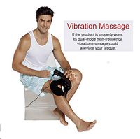 SJ_0515 Health Muscles Pain Knee Wrap Massager, Leg Knee Joint Arthristis Pain Relief Compression Heated and Vibration Warm Heat Infrared Magnet Physiotheray, Gift for Mom Dad