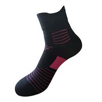 Plantar Fasciitis Socks, Compression Socks for Men & Women - Everyday Use Foot Pain Relief & Injury Recovery- Best sock Than, Sleeves, Orthotics, Shoes, Inserts! (Pink, L(8.5-10.5Men/10-12Women))
