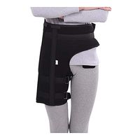 Hip Brace Support Thigh Compression Wrap Brace Sciatica Pain Relief for Men Women Leg Compression Sleeve Groin Brace Hamstring Hip Flexor Splint (M)