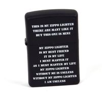 Zippo Creed Lighter - The US Marine Zippo