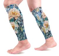 LEVEIS Watercolor Roses Arm Sleeves UV Protection for Men Women Sunblock Protective Gloves Running Golf Cycling Driving Long Arm Cover 1 Pair
