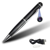 BSTCAM PVC-1080DVR 16GB Pen Hidden Camera for Window/Mac -16GB SD Card, Pen Cam, User manual -Black Clolor