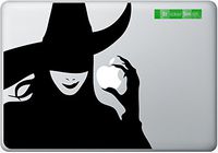Wicked Witch Macbook Decal Mac Decal Macbook Pro Laptop Sticker Vinyl Decal Mac Apple Skin 13" Macbook