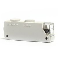 Skycoolwin Handheld 160x - 200x Pocket Microscope Magnifier loupe£¨White)