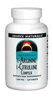 Source Naturals L-Arginine L-Citrulline Complex, 120 Tablets, 1000 mg