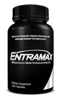 ENTRAMAX Natural Test Booster Formulated for Maximum Male Enhancement - 9 Powerful Ingredients Including Fenugreek, L-Arginine, Maca & Tribulus, 120 Capsules