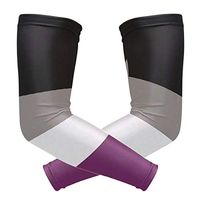 Anyangquji Asexual Flag Arm Sleeve Protectiv for Man Elbow Brace for Arthritis (1 Pair)